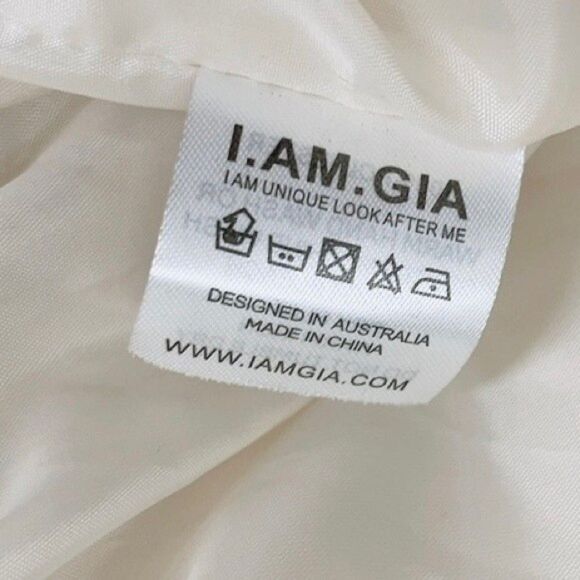 I. AM. GIA Teddy Pixie Coat Cream - Picture 8 of 16